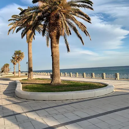The Terrace Overlooking The Ionian Sea